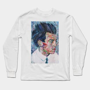 EGON SCHIELE - oil portrait .1 Long Sleeve T-Shirt